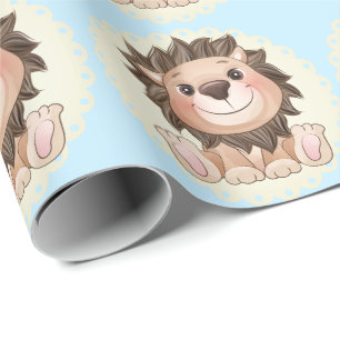 You are Grrreat Cute Lion Baby Boy    Wrapping Paper