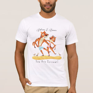 You Are Grrrreat Tiger Customised Gift Him Her     T-Shirt