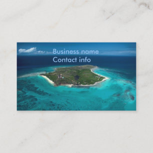 You are here business card