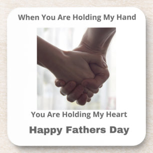 You Are Holding My Hand, You Are Holding My Heart  Coaster