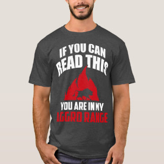 You Are In My Aggro Range Funny T Shirts Sayings F