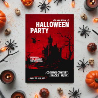You are Invite to Halloween Party