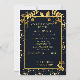 You are invited invitation