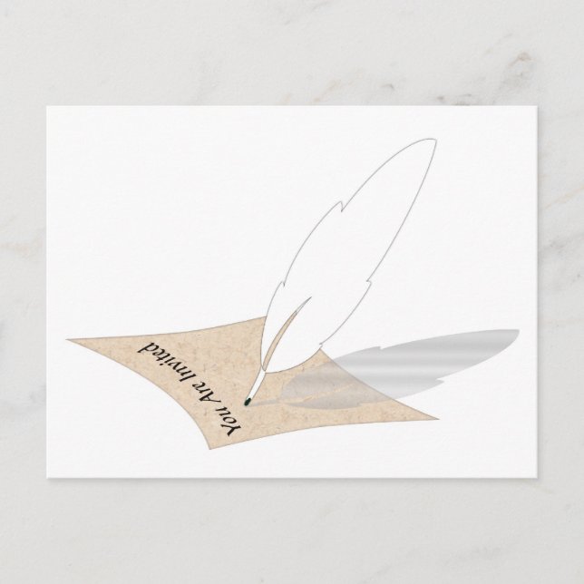 You Are Invited - Invitation Postcard (Front)