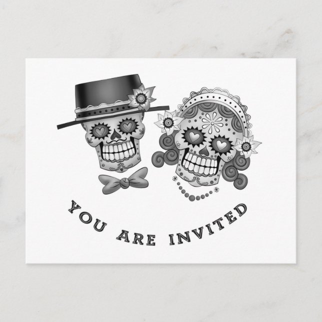 You are Invited - Marriage, Wedding, Vows Invitation Postcard (Front)