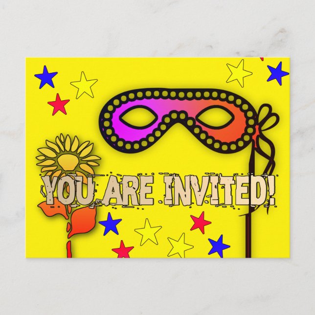 You Are Invited Postcard (Front)