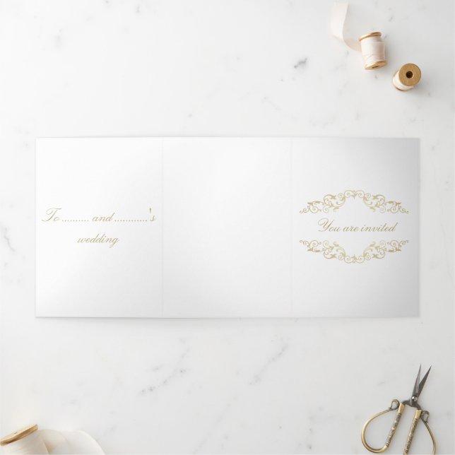 You are invited  Tri-Fold invitation (Outside)