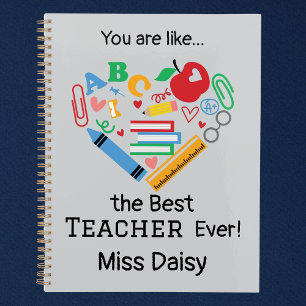You are like...the Best Teacher Ever Customisable Planner
