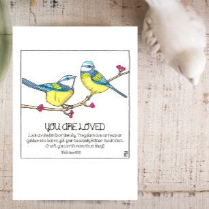 You Are Loved Birds Friendship Card