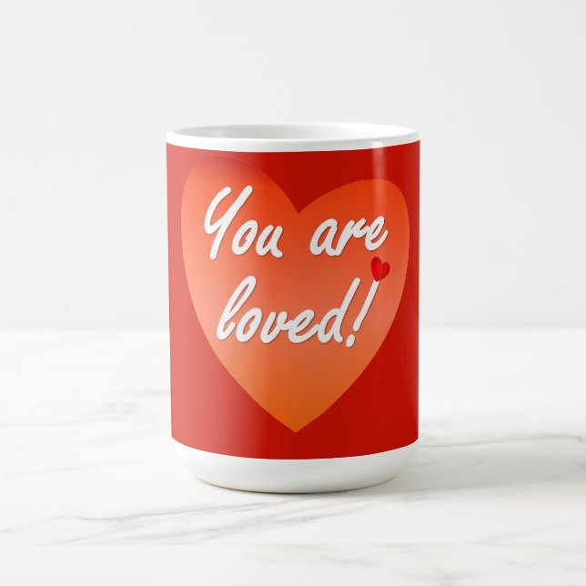 You are loved coffee mug (Center)