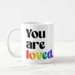 You are loved coffee mug