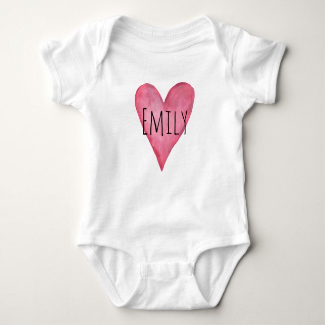 You are Loved Customisable Baby Organic Bodysuit (Front)