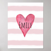 You are Loved Customisable Pink Heart Baby Girl's