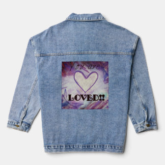 You Are LOVED! Denim Jacket
