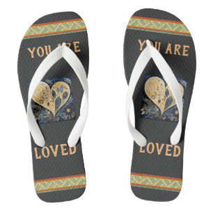 You Are Loved Flip Flops