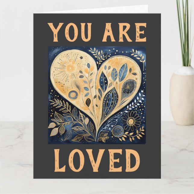 You Are Loved Greeting Card (Front)