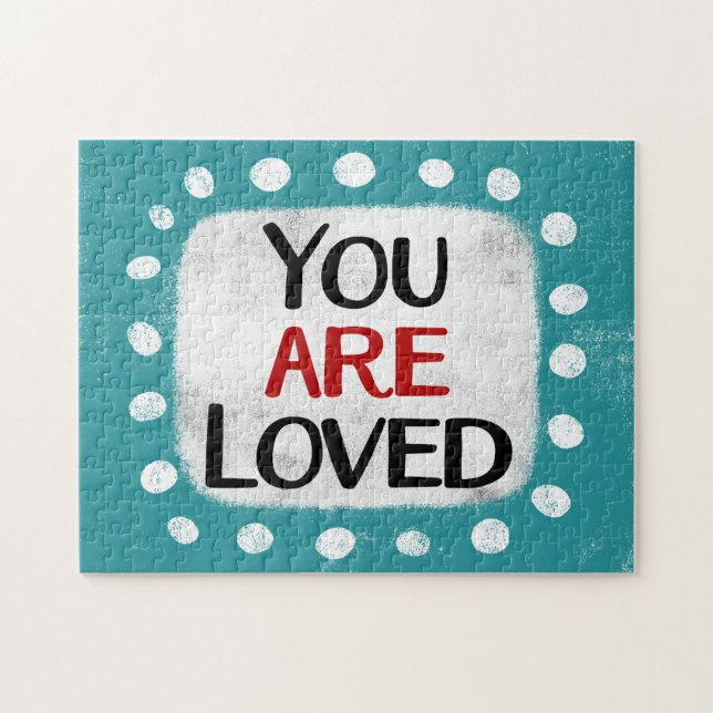 You Are Loved Jigsaw Puzzle (Horizontal)