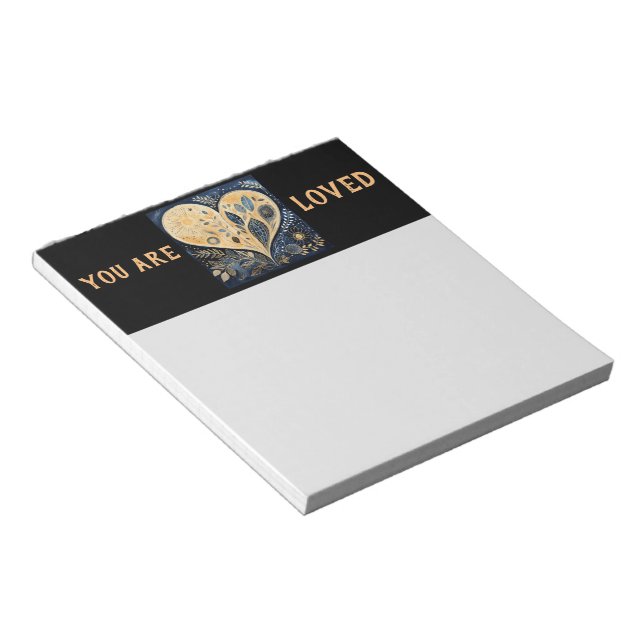 You Are Loved Notepad (Angled)