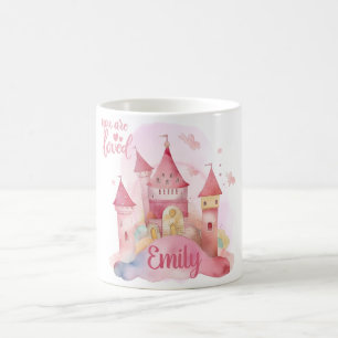 You are Loved Palace on the Pink Cloud Coffee Mug
