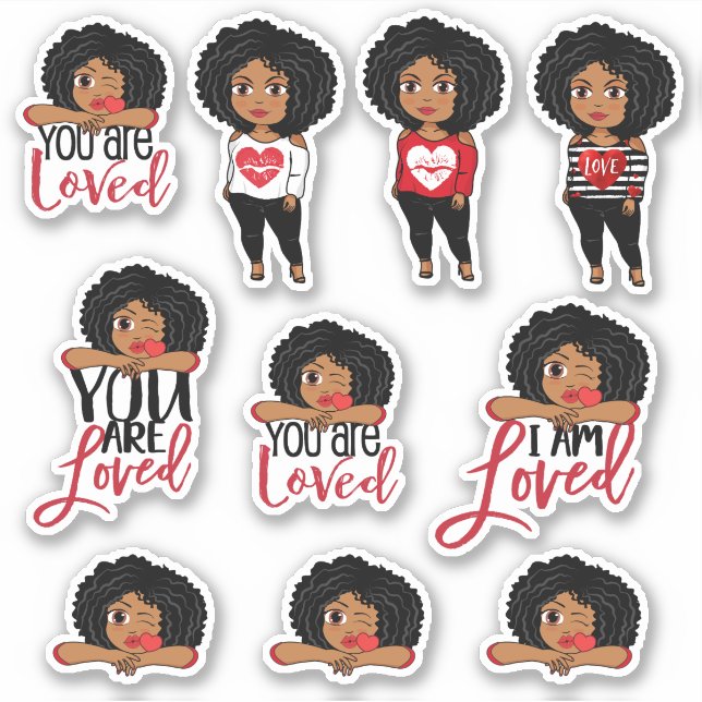 You Are Loved Sticker (Front)