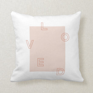 You Are Loved Valentines Gift Cushion