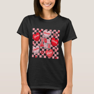 You Are Loved Worthy Enough Candy Heart Teacher Va T-Shirt