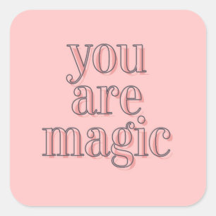 You Are Magic Sticker Weaving Fibre Arts