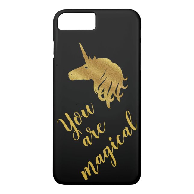 You are Magical Gold & Black Case (Back)
