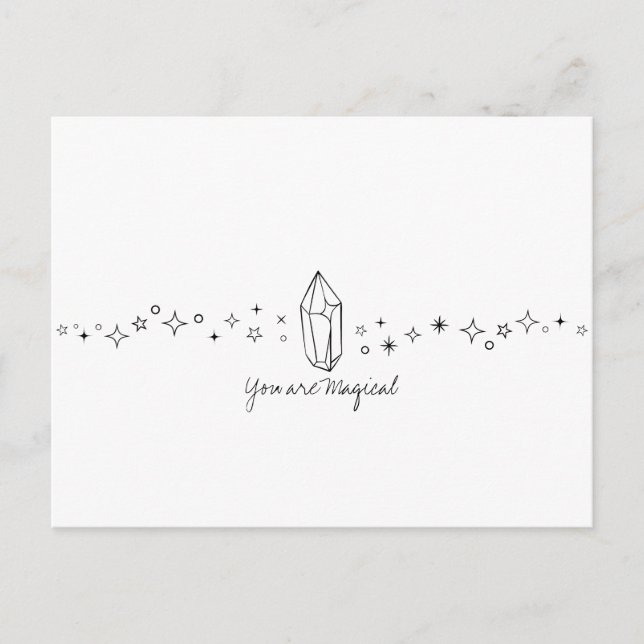 You are Magical - Just because - Greeting card (Front)