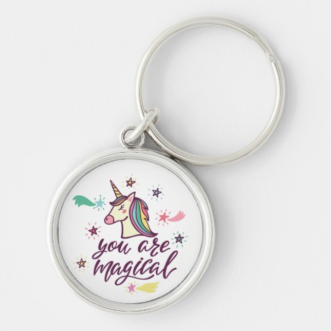 You Are Magical Key Ring (Front)