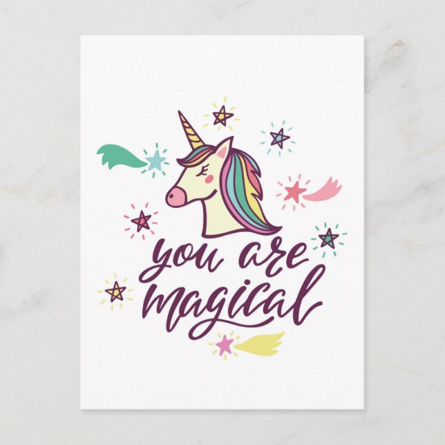 You Are Magical Postcard (Front)