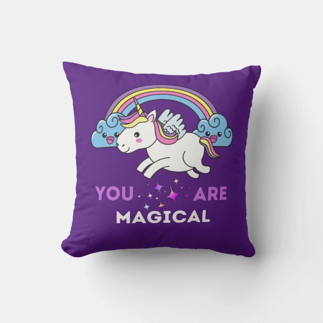 You Are Magical Unicorn  Cushion (Front)