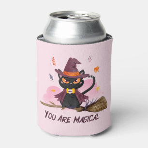 You Are Magical Witch Cat Can Cooler