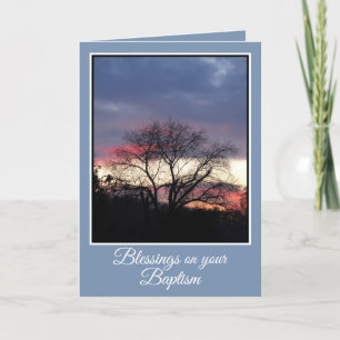 You Are Mine Adult Baptism Card