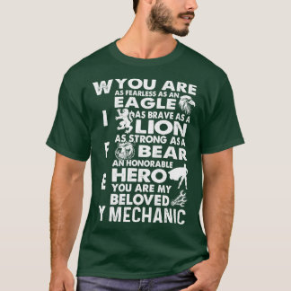 You Are My Beloved Wifey Mechanic Mechanic T Shirt