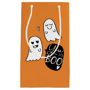 You Are My BOO!   Halloween Ghost Love Small Gift Bag