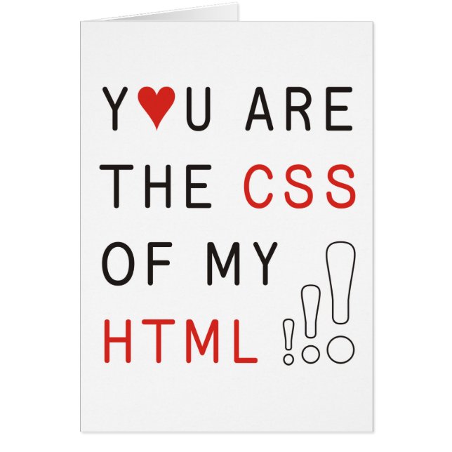 You Are My CSS (Front)