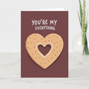 You Are My Everything Love Cookie Card