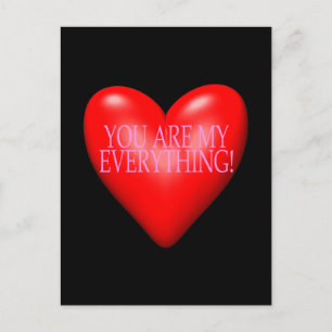 You Are My Everything Postcard