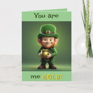 You Are My Gold St. Patrick's Day Card