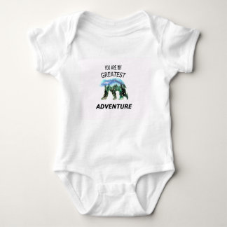 You Are My Greatest Adventure Baby Bodysuit