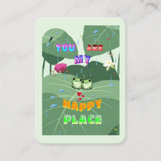 You Are My Happy Place Discount Card