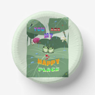 You Are My Happy Place Paper Plate