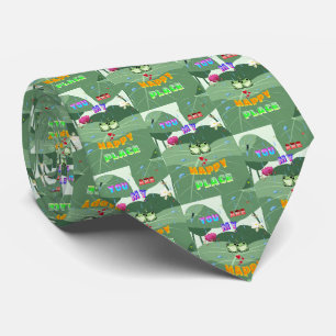 You Are My Happy Place Tie