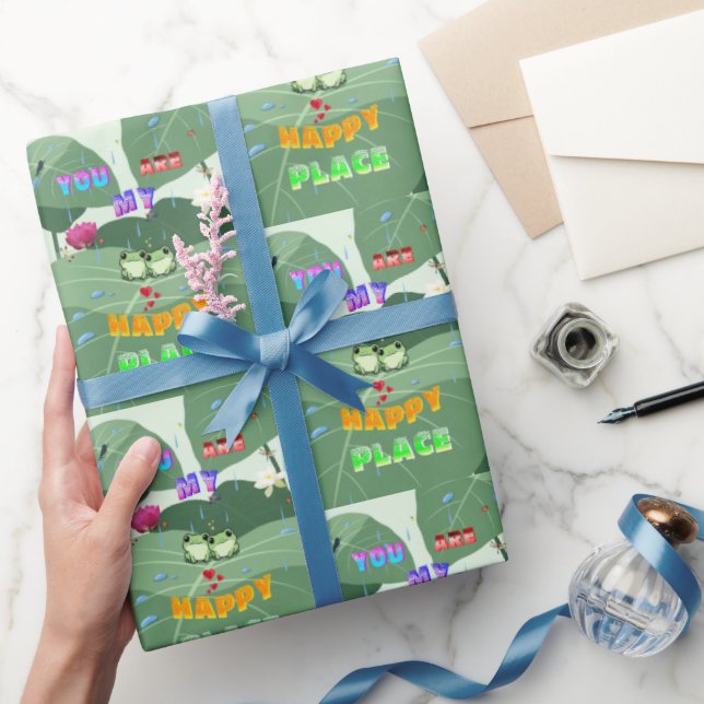 You Are My Happy Place Wrapping Paper (Gifting)
