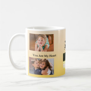 You Are My Heart – Four Photo Gift for Mum Coffee Mug