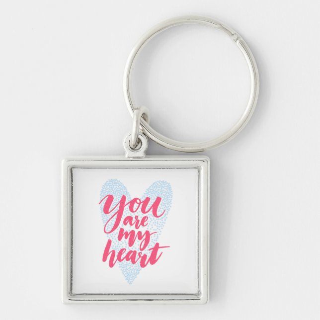 You Are My Heart Key Ring (Front)