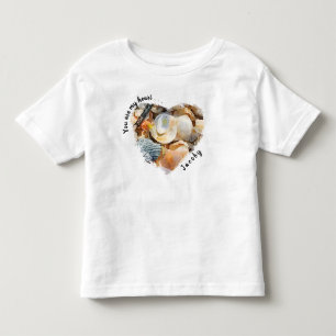 You are my heart . . .Seashells on Beach Sand Toddler T-Shirt