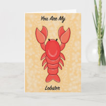 You Are My Lobster, Valentines, Anniversary
