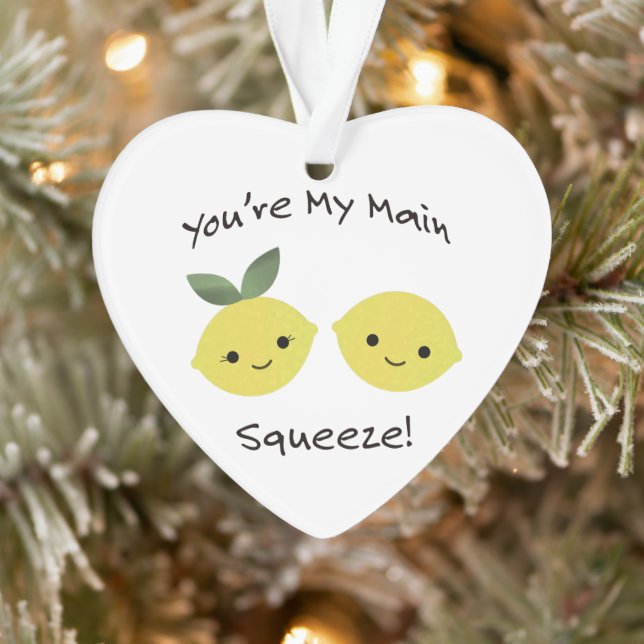 You are My Main Squeeze lemons Ornament (Tree)